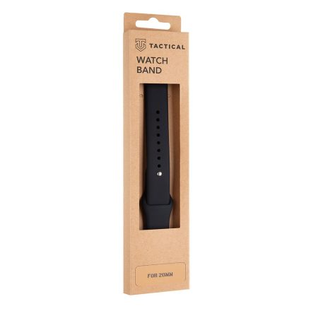Tactical 432 Szilikon Szíj 20mm fekete