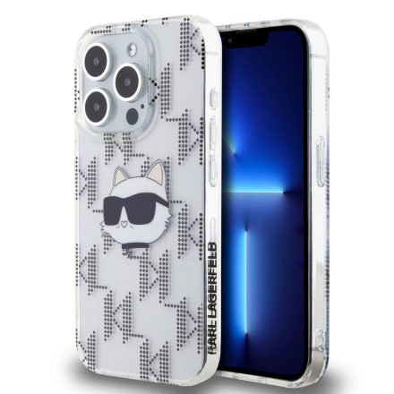 Karl Lagerfeld Choupette Tok iPhone 15 Pro átlátszó KLHCP15LHKLPCHT