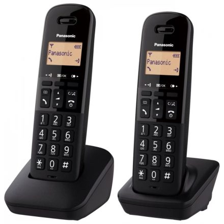 PANASONIC KX-TGB612PDB telefon készülék (vezeték nélküli) FEKETE