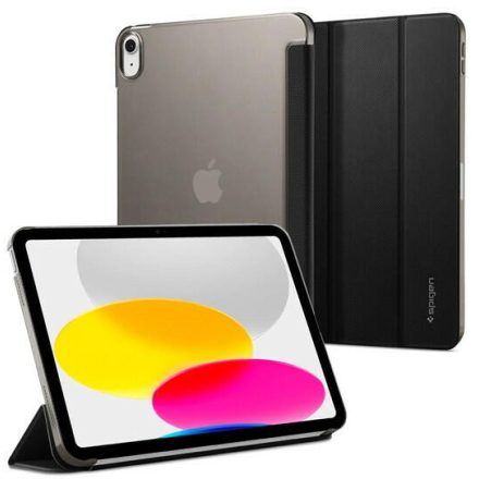 SPIGEN LIQUID AIR szilikon flip tok IPAD 10.9 FEKETE ACS05415