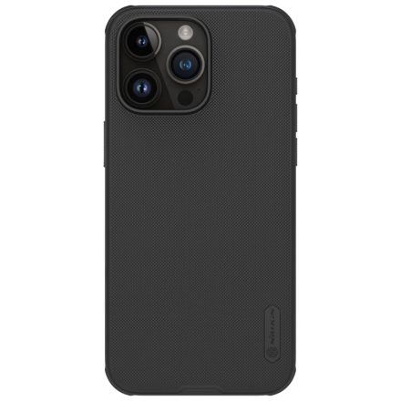 NILLKIN SUPER FROSTED PRO iPhone 15 Pro fekete műanyag tok