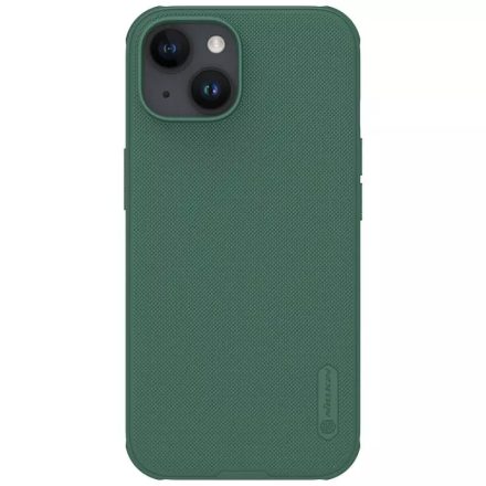 NILLKIN SUPER FROSTED PRO iPhone 15 Plus sötétzöld műanyag telefonvédő