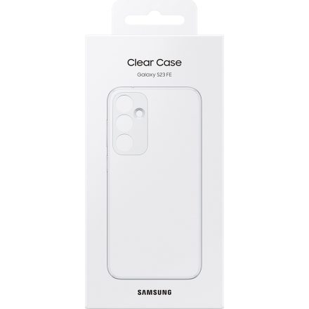 SAMSUNG Galaxy S23 FE (SM-S711)műanyag telefonvédő ÁTLÁTSZÓ EF-QS711CTEGWW