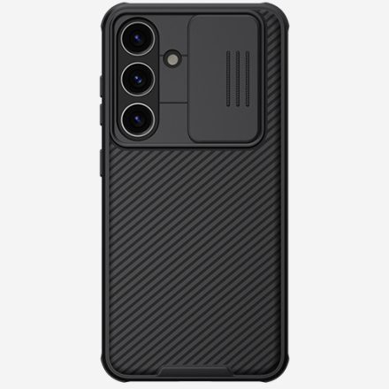 NILLKIN CAMSHIELD PRO műanyag telefonvédő Samsung S24 FEKETE