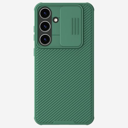NILLKIN CAMSHIELD PRO műanyag telefonvédő Samsung S24 Plus SÖTÉTZÖLD