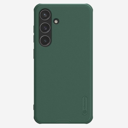 NILLKIN SUPER FROSTED PRO MAGNETIC műanyag telefonvédő Samsung S24 Plus SÖTÉTZÖLD