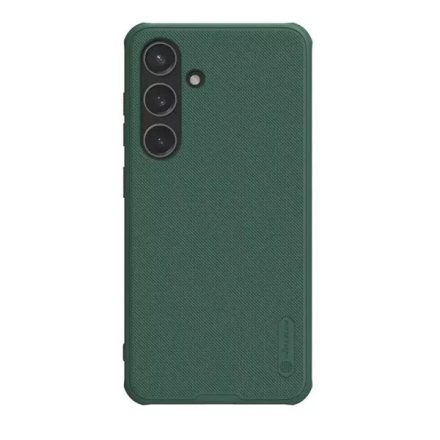 NILLKIN SUPER FROSTED PRO MAGNETIC műanyag telefonvédő Samsung S24 SÖTÉTZÖLD
