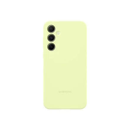 SAMSUNG A55 5G szilikon tok LIME EF-PA556TM
