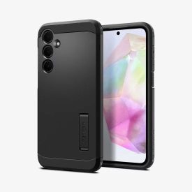   SPIGEN TOUGH ARMOR műanyag tok FEKETE Samsung A35 5G ACS07517