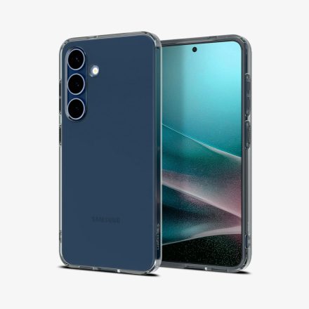 SPIGEN LIQUID CRYSTAL szilikon Tok SZÜRKE Samsung  S25 ACS08996