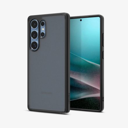 SPIGEN ULTRA HYBRID Tok FEKETE/ÁTLÁTSZÓ Samsung S25 Ultra ACS08962