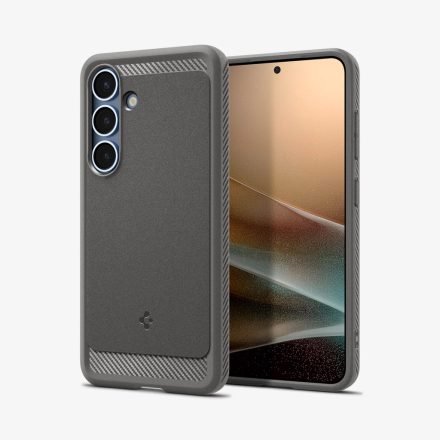 SPIGEN RUGGED ARMOR szilikon Tok SZÜRKE Samsung  S25 ACS08999