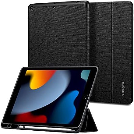 SPIGEN URBAN FIT flip tok álló IPAD 10.2 FEKETE ACS01060