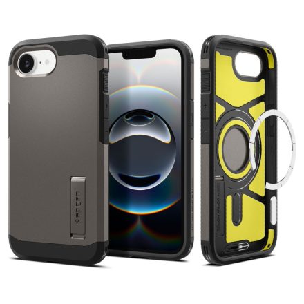 SPIGEN TOUGH ARMOR MAG MAGSAFE IPHONE 16E GUNMETAL ACS09136