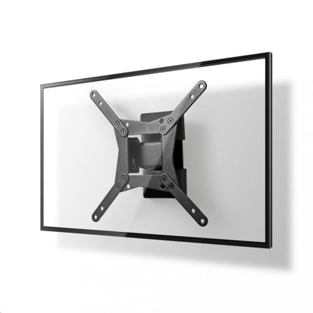 Nedis dönthető fali TV-tartókonzol 10-32" Max 30 kg 1 forgáspont (TVWM11BK) 