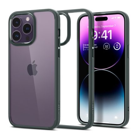 Spigen Ultra Hybrid iPhone 14 Pro Max tok zöld ACS04821