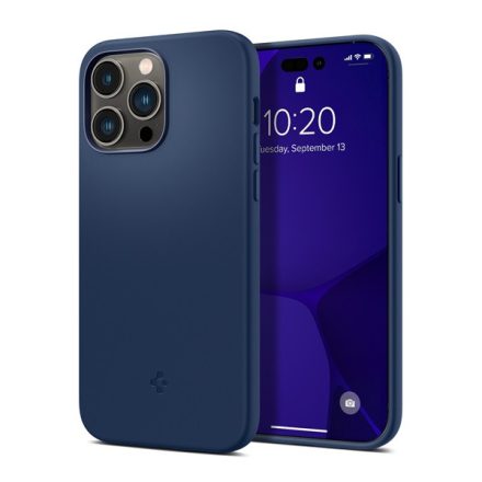 Spigen Silicon Fit Mag iPhone 14 Pro Max MagSafe tok kék ACS04847