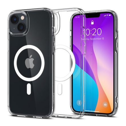 Spigen Ultra Hybrid Mag iPhone 14 White MagSafe tok fehér ACS05048
