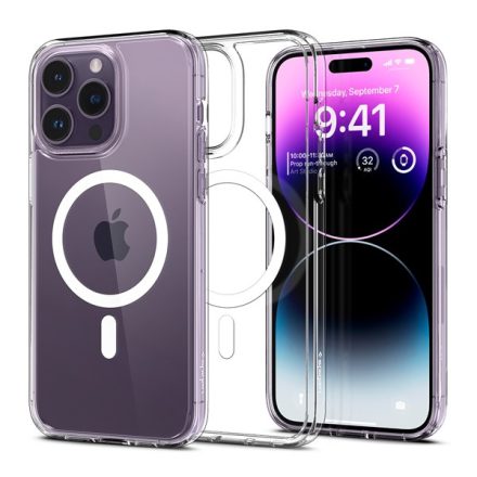 Spigen Ultra Hybrid Mag iPhone 14 Pro White MagSafe tok fehér ACS04969