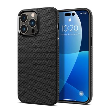 Spigen Liquid Air iPhone 14 Pro matt tok fekete ACS04957