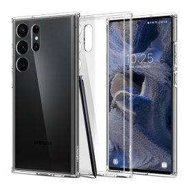   Spigen Ultra Hybrid Samsung Galaxy S23 Ultra tok Crystal Clear átlátszó ACS05617