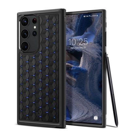 Spigen Cryo Armor Samsung Galaxy S23 Ultra matt tok fekete ACS05616