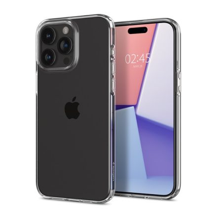 Spigen Liquid Crystal iPhone 15 Pro Max tok Crystal átlátszó ACS06557