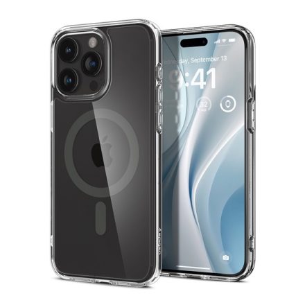 Spigen Ultra Hybrid MagFit iPhone 15 Pro Max MagSafe tok Grafit ACS06577