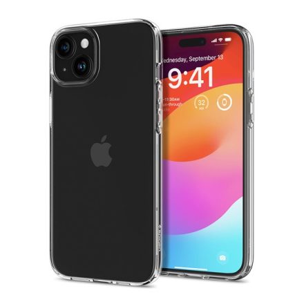 Spigen Liquid Crystal iPhone 15 Plus tok Crystal átlátszó ACS06647