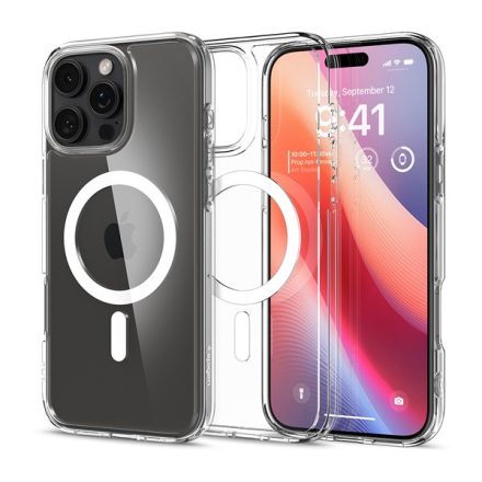 Spigen Ultra Hybrid MagFit iPhone 16 Pro max tok fehér ACS08141