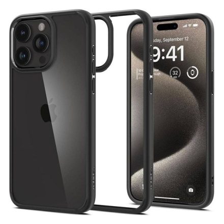 Spigen Ultra Hybrid iPhone 16 Pro Max tok matt fekete ACS07996