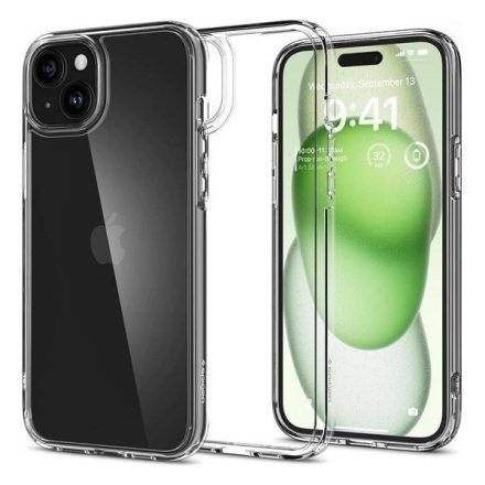 Spigen Ultra Hybrid iPhone 16 Plus tok Crystal átlátszó ACS08069