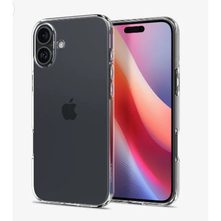 Spigen Liquid Crystal iPhone 16 Plus tok Crystal átlátszó ACS08064