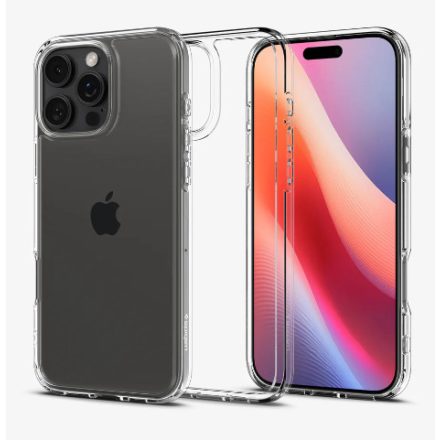 Spigen Ultra Hybrid iPhone 16 Pro átlátszó ACS08121