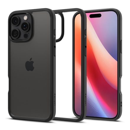 Spigen Ultra Hybrid iPhone 16 Pro fekete ACS08125