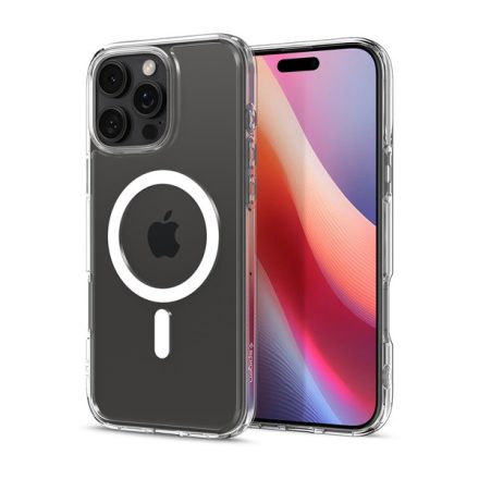 Spigen Ultra Hybrid MagFit iPhone 16 Pro MagSafe tok fehér ACS08129