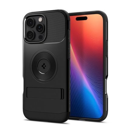 Spigen Slim Armor MagFit iPhone 16 Pro MagSafe tok fekete ACS08164