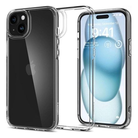 Spigen Ultra Hybrid iPhone 16 tok Crystal átlátszó ACS08197
