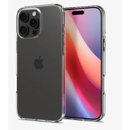 Spigen Liquid Crystal iPhone 16 Pro max tok Crystal átlátszó ACS07984
