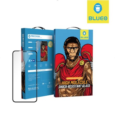 iPhone 12/12 Pro Blueo 2.5D Shock-Resistant Üvegfólia - Átlátszó