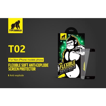 Samsung S9 Type Gorilla 3D PET HD Nano Ütésálló Fólia - Átlátszó