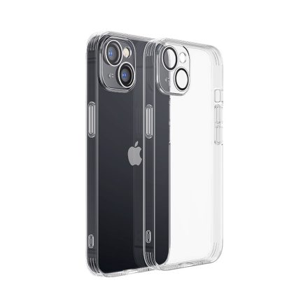 iPhone 14 Pro Max Joyroom JR-14Q4 Kameravédős TPU Hátlap - Átlátszó