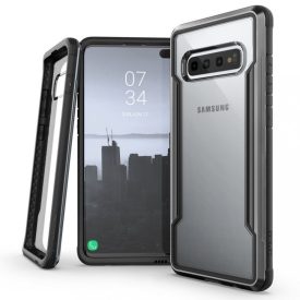   X-Doria Defense Shield védőtok Samsung Galaxy S10 Plus, fekete