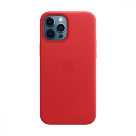 Apple iPhone 12 Pro Max Leather Case with MagSafe - (PRODUCT)RED