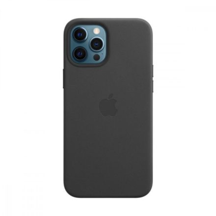 iPhone 12 Pro Max Leather Case with MagSafe - Black mhkm3zm/a