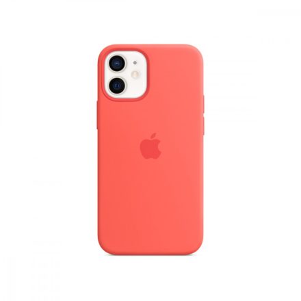 Apple iPhone 12 mini Szilikon Case with MagSafe - Pink Citrus
