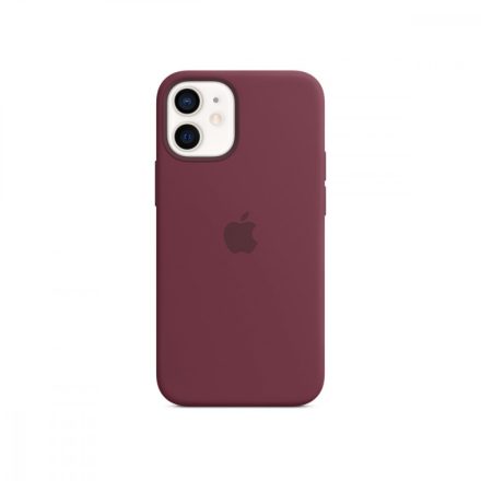 Apple iPhone 12 mini Szilikon Case with MagSafe - Plum mhkq3zm/a