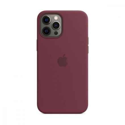 iPhone 12 Pro Max Szilikon Case with MagSafe - Plum