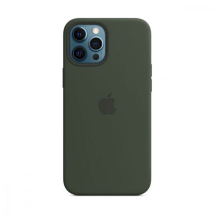 iPhone 12 Pro Max Szilikon Case with MagSafe - Cypress Green