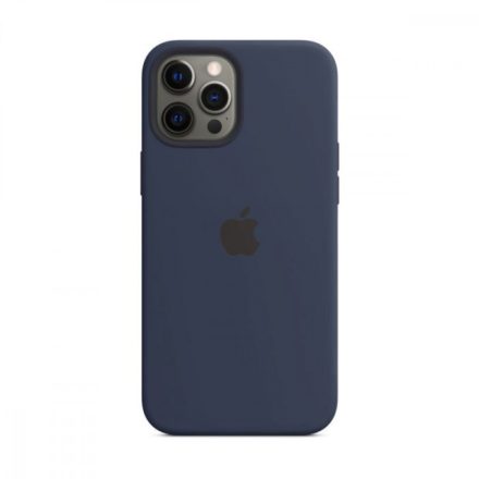 iPhone 12 Pro Max Szilikon Case with MagSafe - Deep Navy (mhld3zm/a)